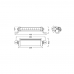 Автомобилен LED Бар, OSRAM Lightbar FX250-CB, 12/24V, 30W, 6000K, 400 mm, Combo